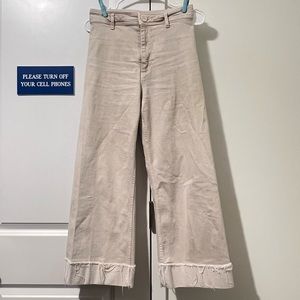 Zara Marine Fold Up Jeans